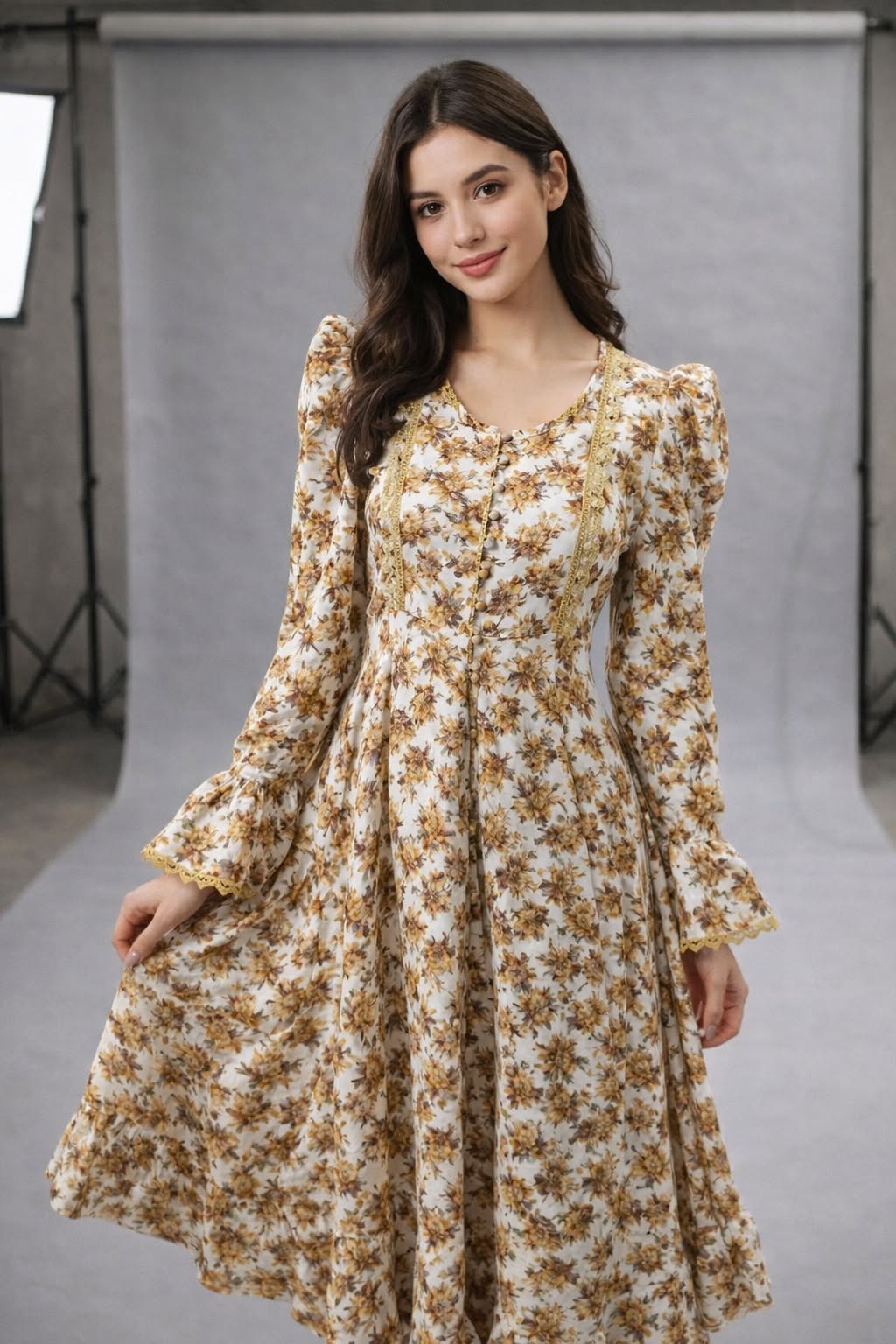 Floral 2 Piece Dress Set