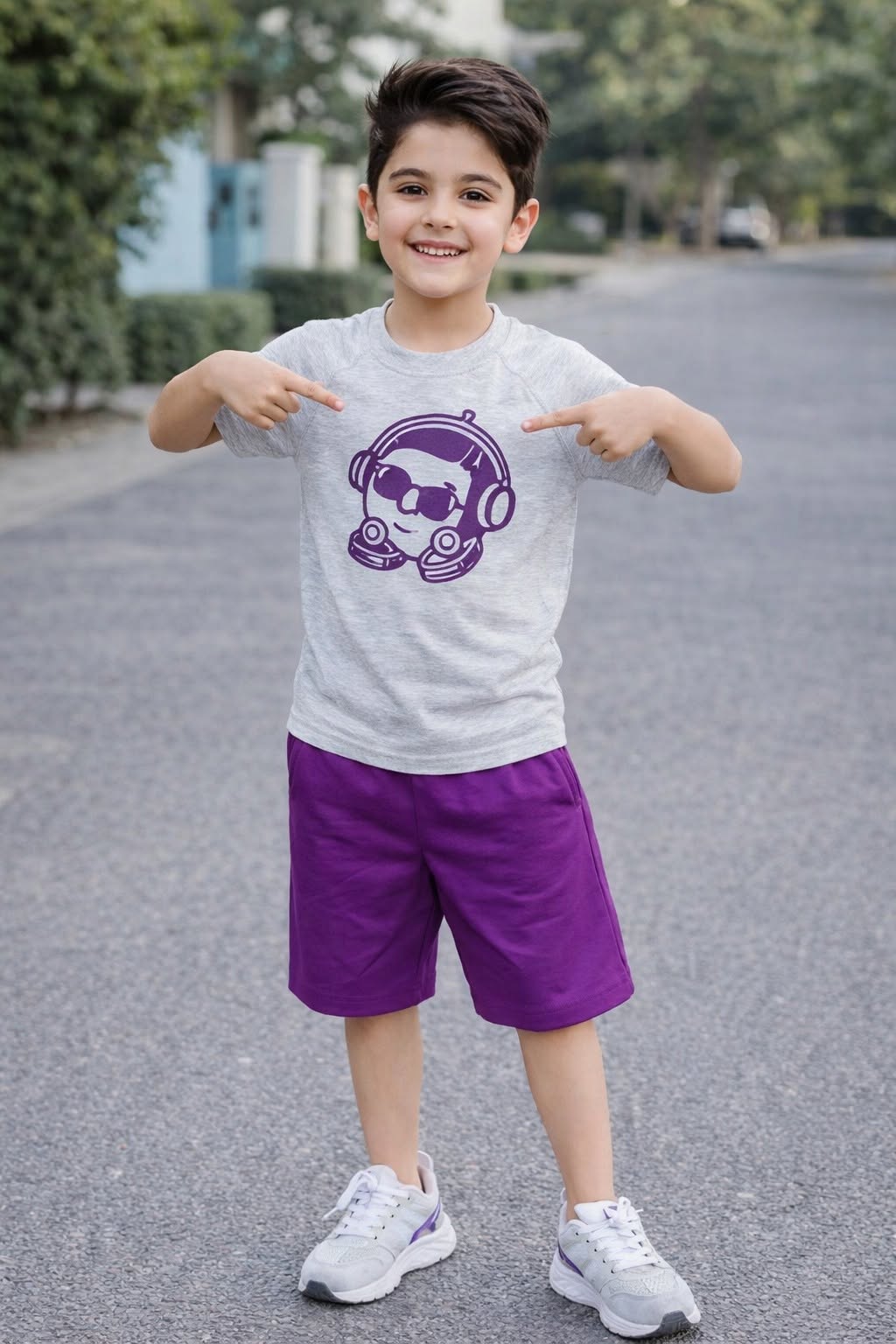 Kids Summer T-Shirt & Shorts Set