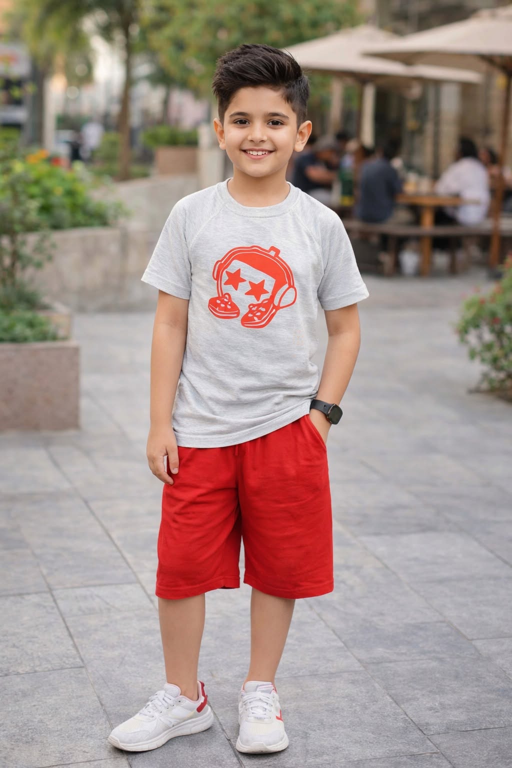 Kids Summer T-Shirt & Shorts Set