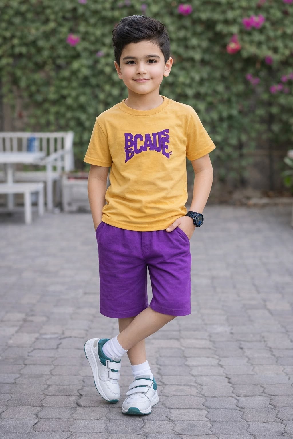 Kids Summer T-Shirt & Shorts Set