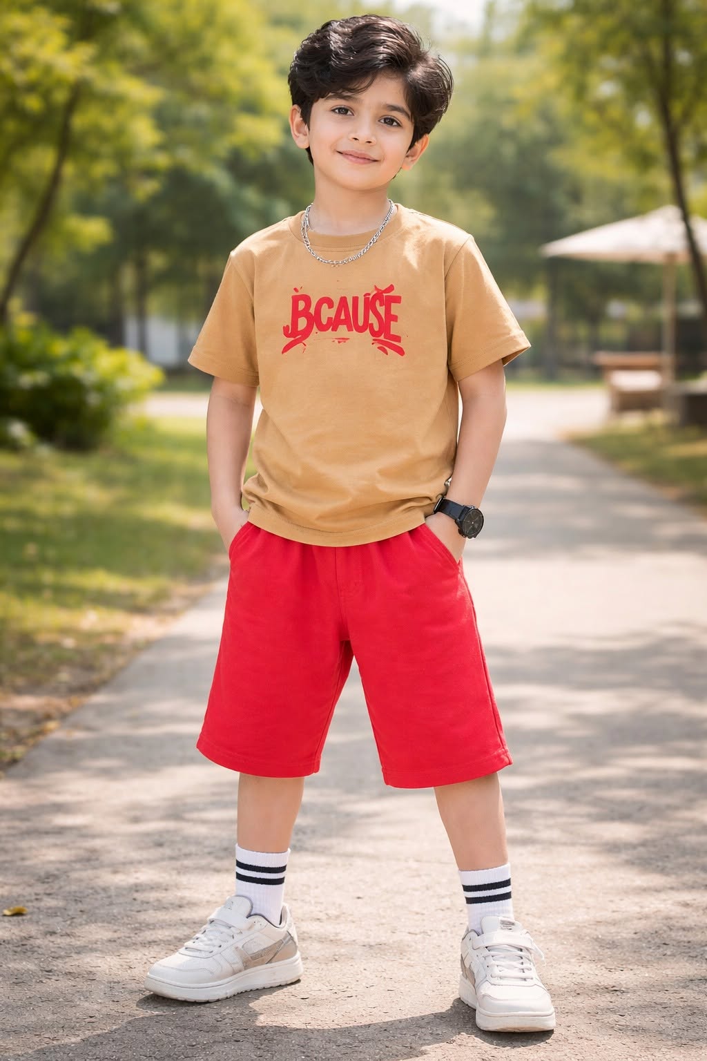 Kids Summer T-Shirt & Shorts Set