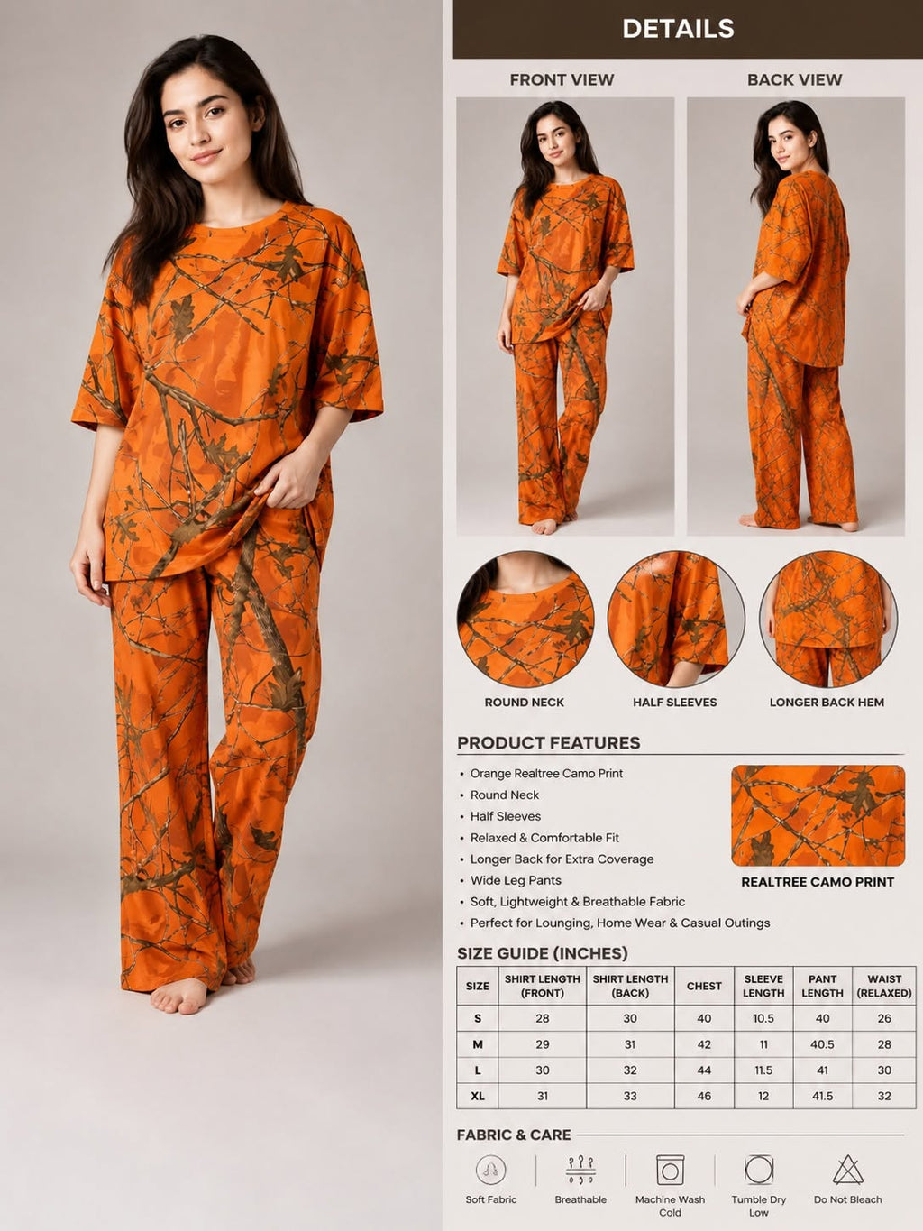 Realtree Camo Lounge Sets