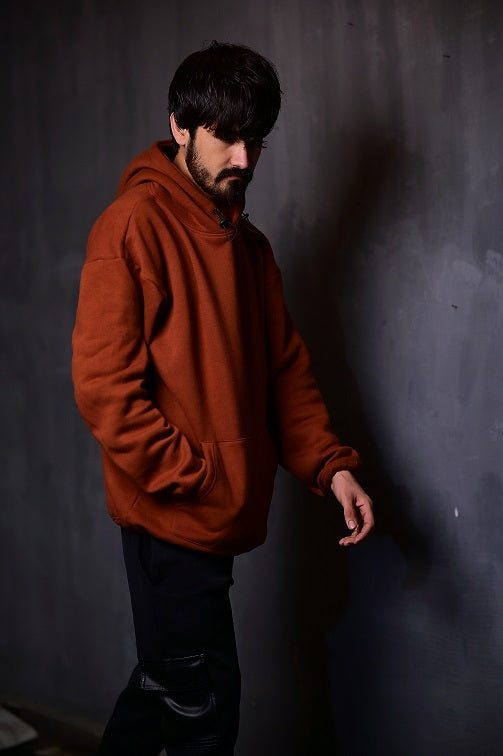 Men’s Solid Hoodie Jacket – Casual & Comfortable