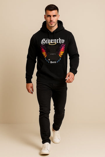 Mens Printed Pullover hoodie